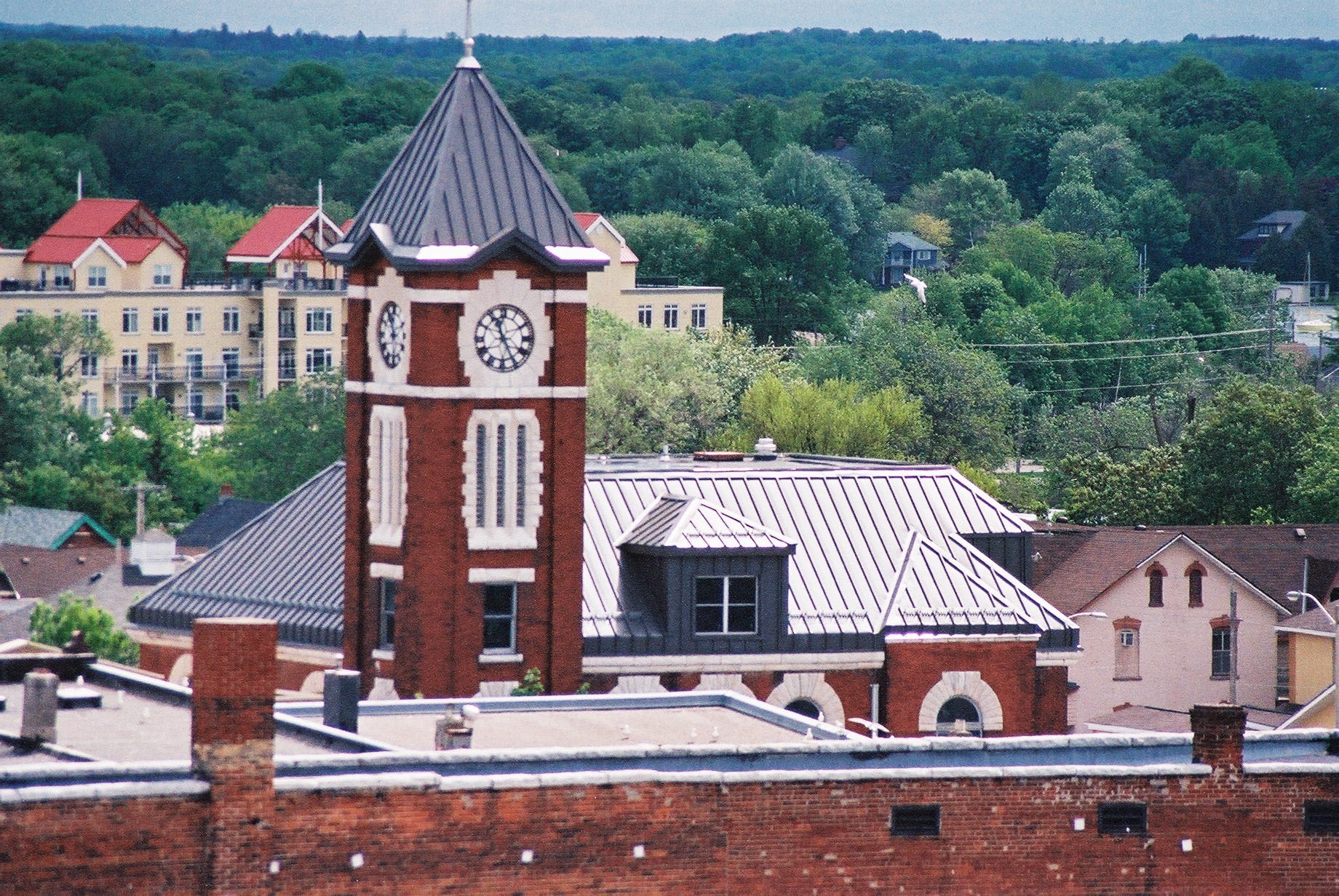 Sir Sam Steele Memorial Building with clock tower