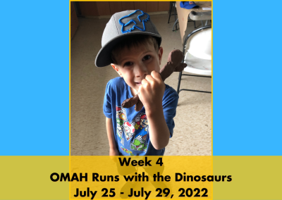 OMAH Runs with Dinosaurs