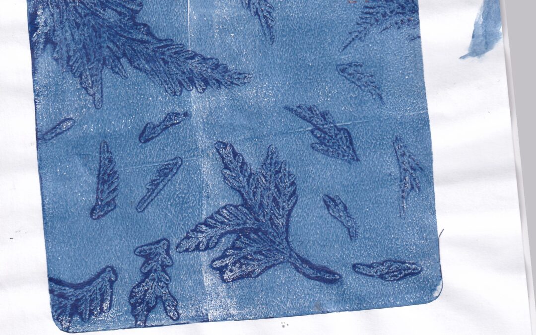 Gel Plate Printmaking with Parklane Landscapes
