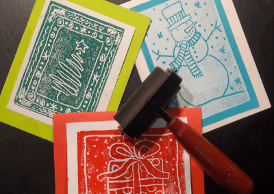 Festive Cards Printmaking Workshop with Juliana Hawke