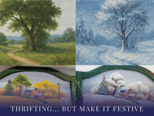 Thrifting…But Make it Festive