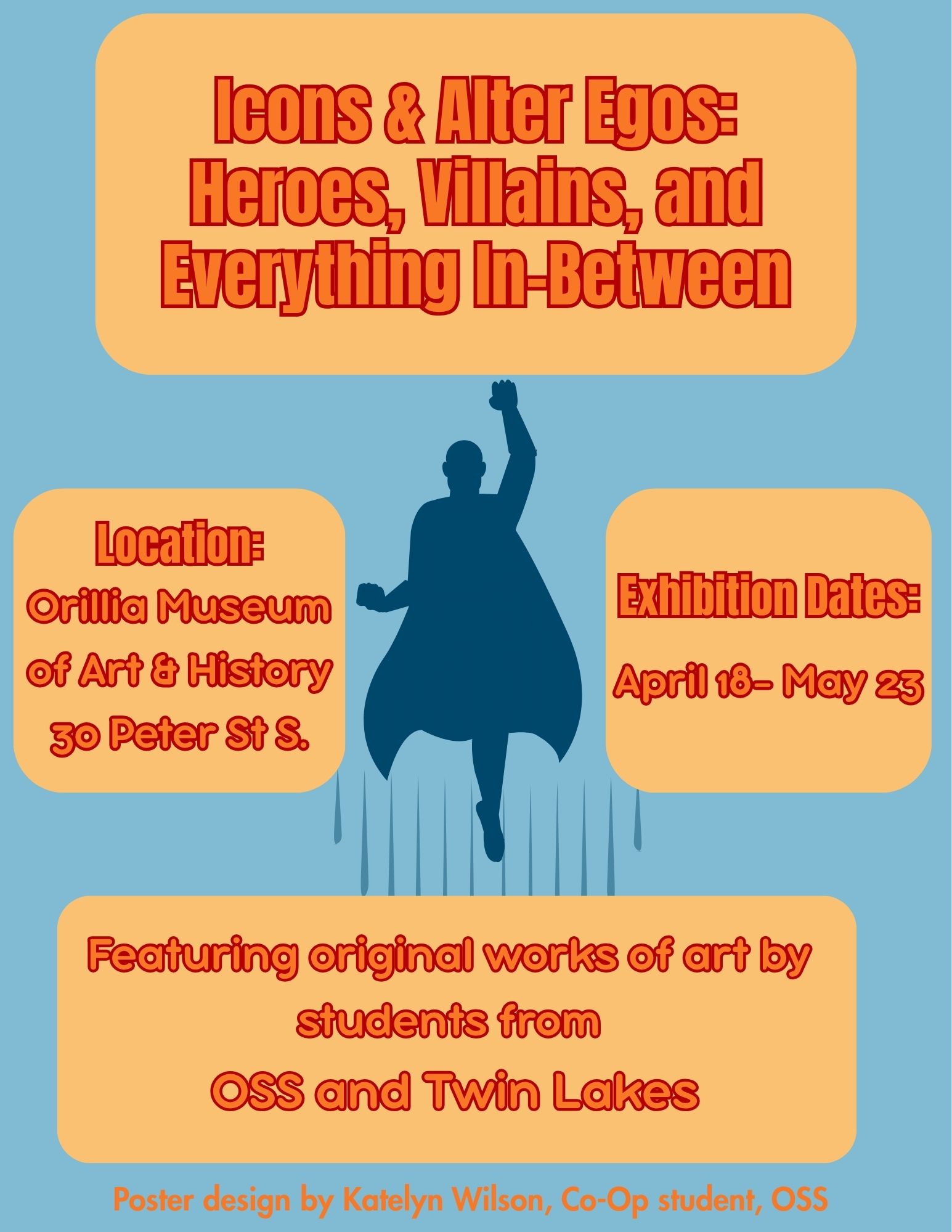 Image of art by Ted Fullerton -The Serpents Egg -oil on canvas-wood