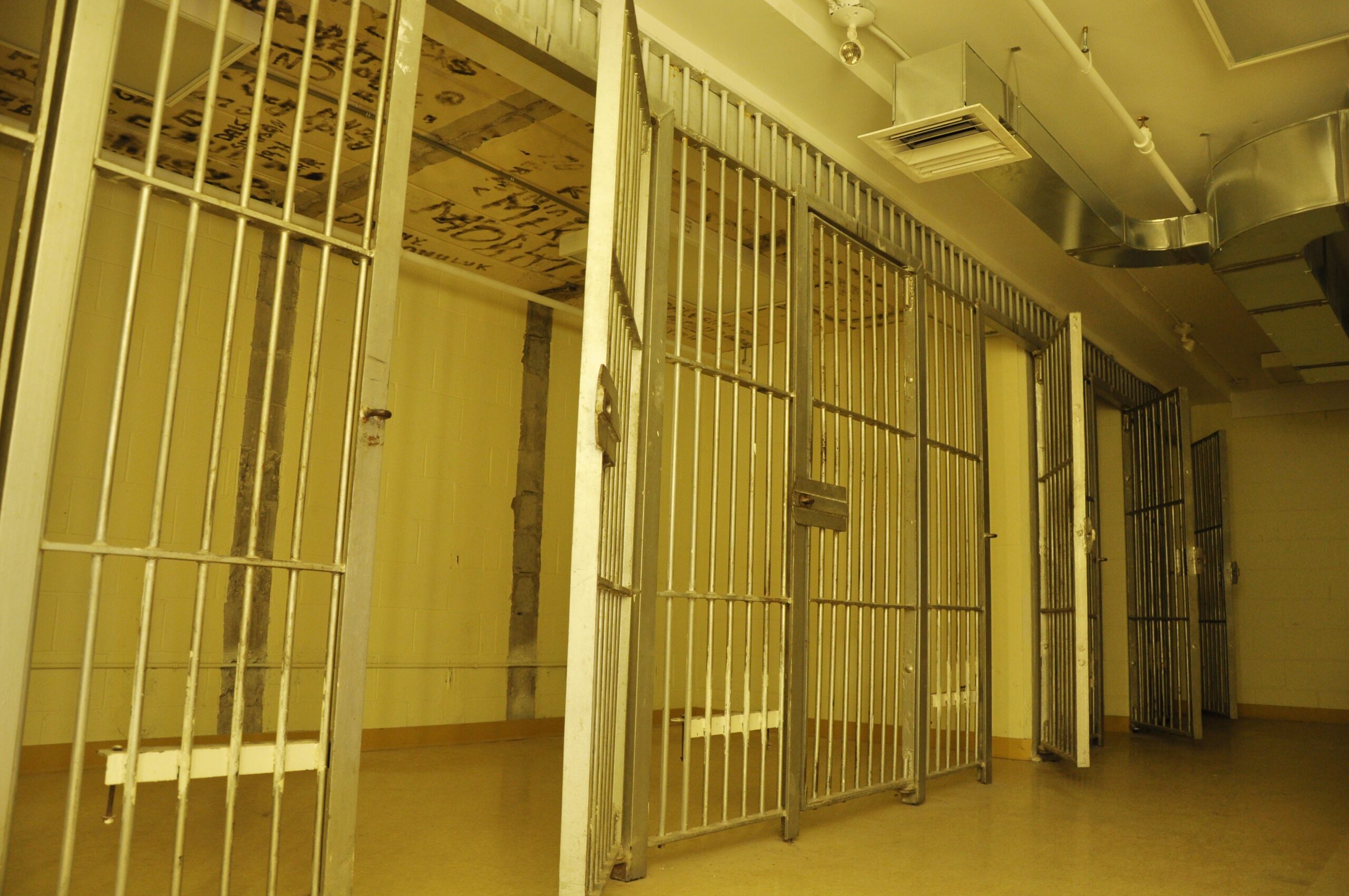 Historic Jail Cells interior
