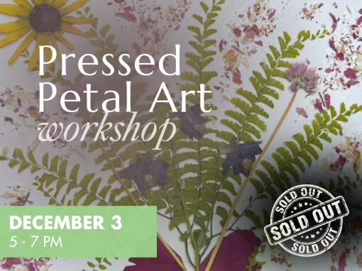 Pressed Petal Art
