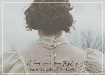 A Temperance Town Mystery