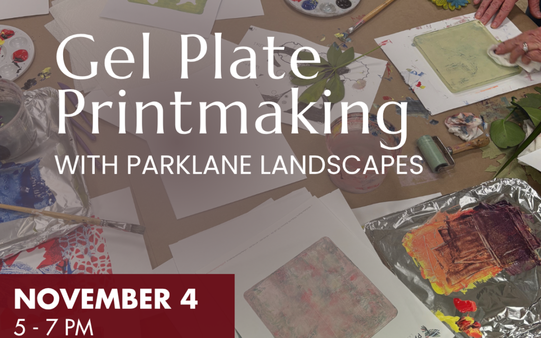 Gel Plate Printmaking Workshop in Orillia | OMAH