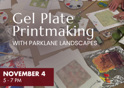 Gel Plate Printmaking Workshop in Orillia | OMAH