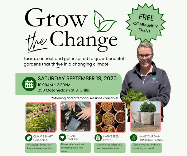 Grow the Change – Parklane Landscapes & OMAH Grow the Change free community gardening event at Parklane Landscapes on September 19, 2026