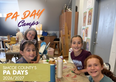 PA Day Camps at OMAH